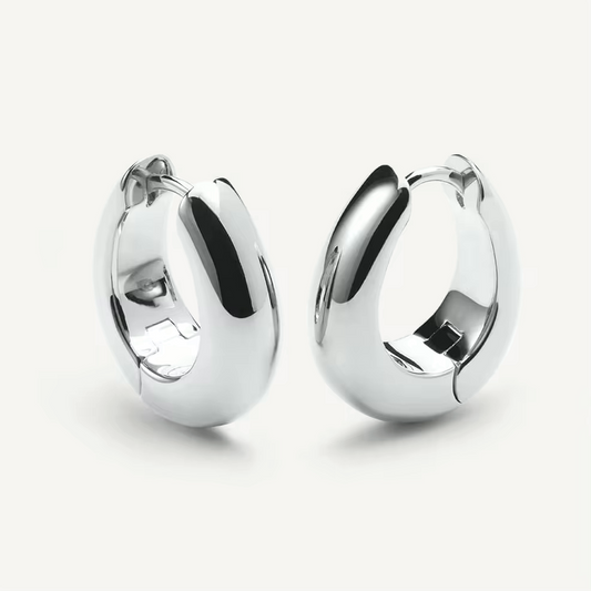 Hoop earrings in S925 Silver